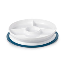 Load image into Gallery viewer, OXO Tot Stick & Stay Suction Divided Plate - Navy