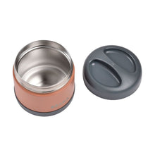 Load image into Gallery viewer, Beaba Thermo Portion Stainless Steel Isothermal Food Container 500 ml (terracotta / mineral grey)
