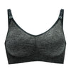 Bravado Designs Body Silk Seamless Yoga Nursing Bra - Charcoal Heather S