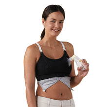 Load image into Gallery viewer, Bravado Designs Clip and Pump Hands-Free Nursing Bra Accessory - Black S