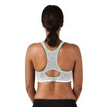Load image into Gallery viewer, Bravado Designs Body Silk Seamless Rhythm Nursing Bra - White Grey Spacedye XL