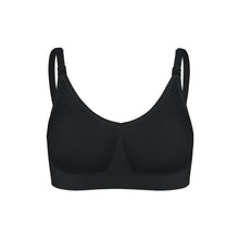Load image into Gallery viewer, Bravado Designs Body Silk Seamless Nursing Bra - Sustainable - Black XL