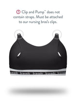Load image into Gallery viewer, Bravado Designs Clip And Pump Hands-Free Nursing Bra Accessory - Sustainable - Black M