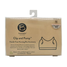 Load image into Gallery viewer, Bravado Designs Clip And Pump Hands-Free Nursing Bra Accessory - Sustainable - Dove Heather With Dusted Peony S
