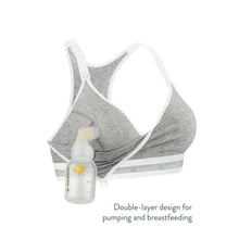 Load image into Gallery viewer, Bravado Designs Original Pumping And Nursing Bra - Sustainable - Dove Heather L