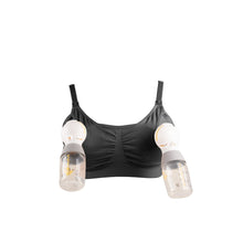 Load image into Gallery viewer, Bravado Designs 2 in 1 Pumping and Nursing Bra - Black L