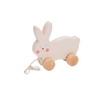 Load image into Gallery viewer, Bubble Wooden Pull Along - Rabbit