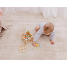 Load image into Gallery viewer, Bubble Wooden Shape Sorting Cube