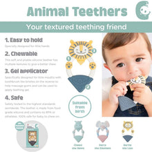 Load image into Gallery viewer, Cheeky Chompers Teether - Hippo
