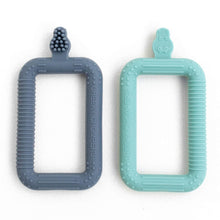 Load image into Gallery viewer, Cheeky Chompers Flexi-Brush Babys Starter Toothbrush 2 Pack