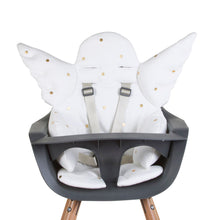 Load image into Gallery viewer, Childhome Angel Universal Seat Cushion - Jersey Gold Dots
