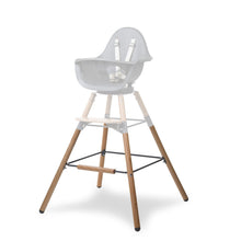 Load image into Gallery viewer, Childhome Evolu Extra Long Legs + Footrest - Natural Anthracite