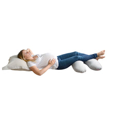Load image into Gallery viewer, Red Castle Big Flopsy Maternity & Nursing Pillow - Chambray Grey