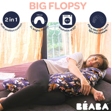Load image into Gallery viewer, Red Castle Big Flopsy Maternity & Nursing Pillow - Chambray Grey