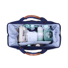 Load image into Gallery viewer, Childhome Mommy Bag Signature Nursery Bag - Urban Navy