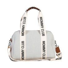 Load image into Gallery viewer, Childhome Mommy Club Signature Nursery Bag - Canvas White