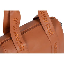 Load image into Gallery viewer, Childhome Mommy Club Signature Nursery Bag - Vegan Leather Brown