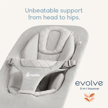 Load image into Gallery viewer, Ergobaby Evolve Bouncer Mesh - Light Grey Mesh