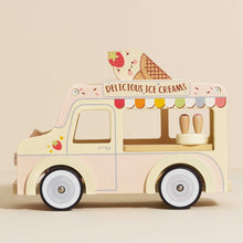 Load image into Gallery viewer, Le Toy Van Wooden Ice Cream Van