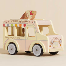 Load image into Gallery viewer, Le Toy Van Wooden Ice Cream Van