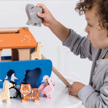 Load image into Gallery viewer, Le Toy Van Noah's Ark & Animals Shape Sorter