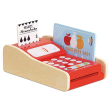 Load image into Gallery viewer, Le Toy Van Wooden Shop Card Machine