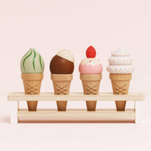 Load image into Gallery viewer, Le Toy Van Wooden Ice Cream Cones Set