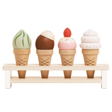 Load image into Gallery viewer, Le Toy Van Wooden Ice Cream Cones Set
