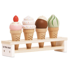 Load image into Gallery viewer, Le Toy Van Wooden Ice Cream Cones Set