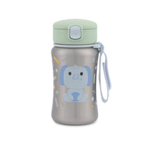 Load image into Gallery viewer, Skip Hop Besties Squad Stainless Steel Straw Bottle - Elephant