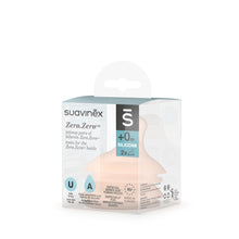 Load image into Gallery viewer, Suavinex Zero Zero Silicone Teat x 2 - Adaptable Flow 0M+