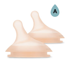Load image into Gallery viewer, Suavinex Zero Zero Silicone Teat x 2 - Adaptable Flow 0M+