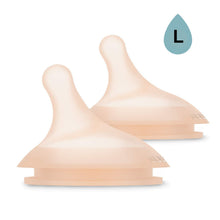 Load image into Gallery viewer, Suavinex Zero Zero Silicone Teat x 2 - Large Flow 6M+