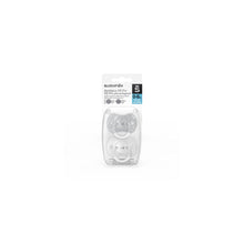 Load image into Gallery viewer, Suavinex Spread Joy SX Pro Silicone Soother 0-6months 2 Pack - Silver