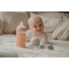 Load image into Gallery viewer, Suavinex Soother Clip with Ribbon - Bonhomia Owl Green