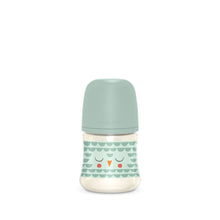 Load image into Gallery viewer, Suavinex 150ml Polyamide Premium Bottle with Slow Flow SX Pro Physiological Silicone Teat - Bonhomia Feather Green