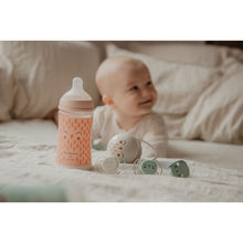 Load image into Gallery viewer, Suavinex 360ml Polyamide Premium Bottle with Medium Flow SX Pro Physiological Silicone Teat - Bonhomia Feather Beige