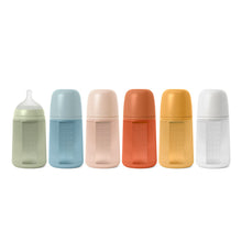 Load image into Gallery viewer, Suavinex Colour Essence All Silicone Bottle 240ml - Blue