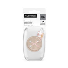 Load image into Gallery viewer, Suavinex Dreams Button Soother Clip With Ribbon - Pink