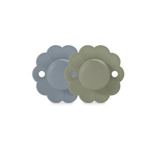 Load image into Gallery viewer, Suavinex Wonder SX Pro Soother 6-18 Months 2 Pack - Spring Lake/Hedge Green