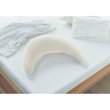 Load image into Gallery viewer, Theraline Plushy Moon Cuddle & Nursing Pillow - Cream