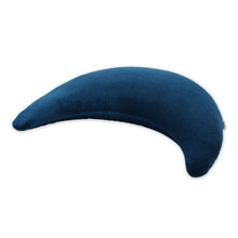 Load image into Gallery viewer, Theraline Plushy Moon Cuddle & Nursing Pillow - Dark Blue