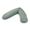 Theraline The Original Maternity and Nursing Pillow - Melange Green Grey Bamboo
