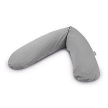 Load image into Gallery viewer, Theraline The Original Maternity and Nursing Pillow - Melange Mid Grey Bamboo