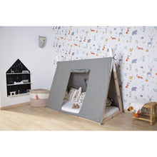 Load image into Gallery viewer, Childhome Tipi Bed Cover - Grey - 70x140 CM