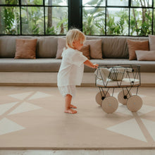 Load image into Gallery viewer, Toddlekind Prettier Puzzle Playmat - Kyte - Mocha
