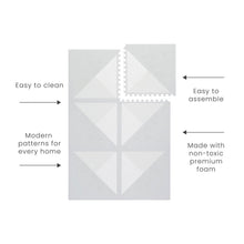Load image into Gallery viewer, Toddlekind Prettier Puzzle Playmat - Kyte - Soft Storm