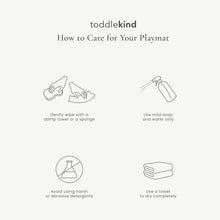 Load image into Gallery viewer, Toddlekind Prettier Puzzle Playmat - Kyte - Soft Storm