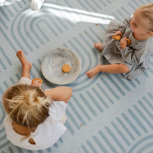 Load image into Gallery viewer, Toddlekind Prettier Puzzle Playmat - Linear - Mineral