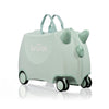 Trunki Glide Ride-on Luggage - Solid Green